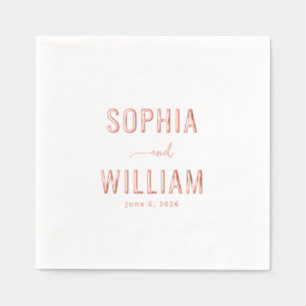 Calligraphie dorée rose romantique