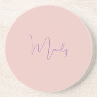 Calligraphie Elegante Rose Gold Schlichter Name