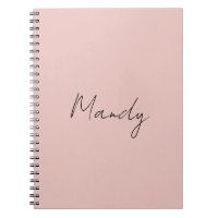Calligraphie Elegante Rose Gold Schlichter Name