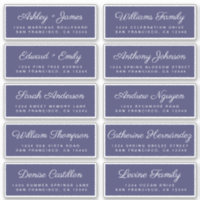 Calligraphie Étiquettes de adresse invités ORDER 6