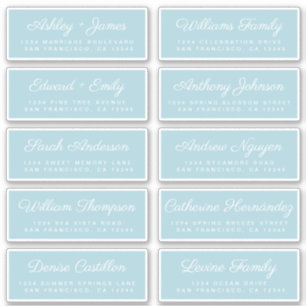 Calligraphie Étiquettes de adresse invités ORDER 6