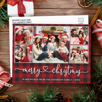 Calligraphie Herzlich Weihnachten 5 Foto Rot Karie