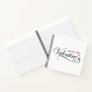 Calligraphie Heureuse Sainte-Valentin   CARNET