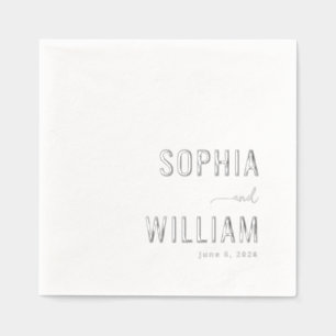Calligraphie minimaliste grise sophistiquée