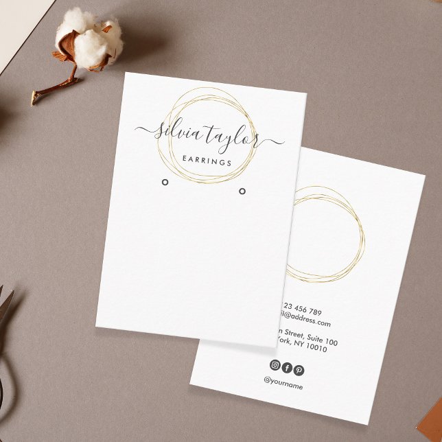 Calligraphie moderne art Elevage carte d'affichage (Créateur téléchargé)