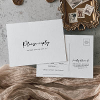 Calligraphie Moderne Elegante Menüauswahl UAWG