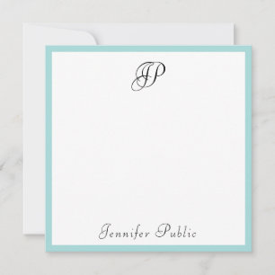 Calligraphie moderne Monogramme minimaliste Modèle