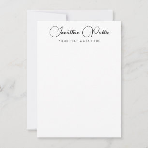 Calligraphie Nom du script Modèle moderne Vertical