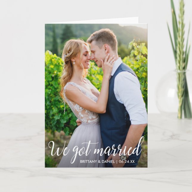 Calligraphie Nous Avons Une Carte De Passe Photo M (Devant)