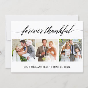 Calligraphie pour toujours Merci Mariage 3 Photo