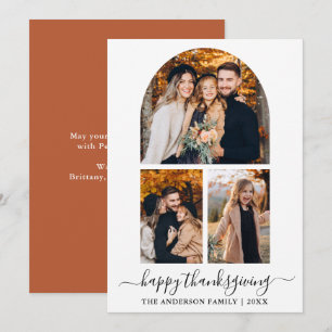 Calligraphy 3 Foto Arch Erntedank Feiertagskarte