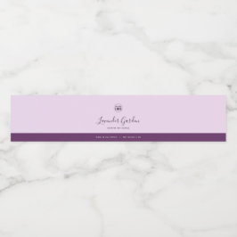 Calligraphy Editable Colors Contrast Product Label