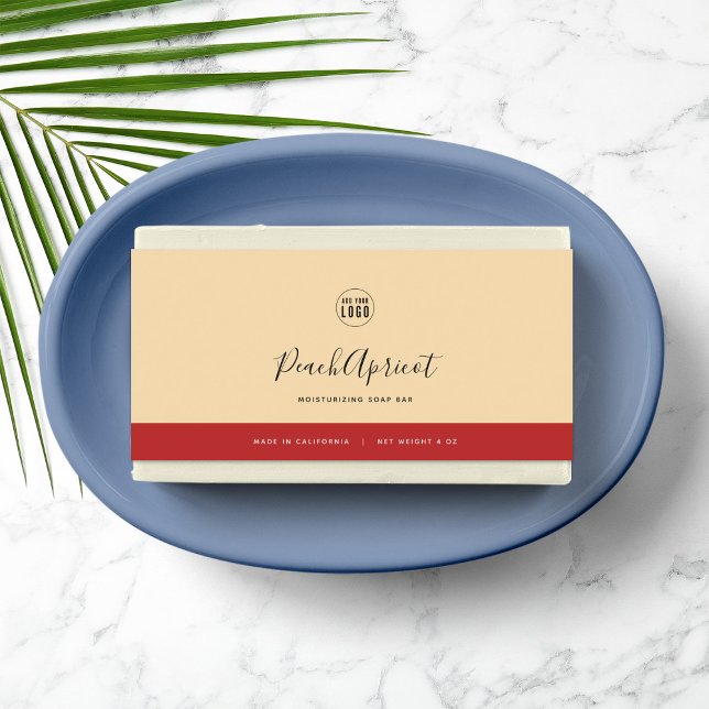 Calligraphy Editable Colors Contrast Product Label (Von Creator hochgeladen)