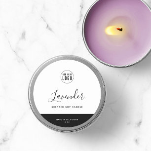 Calligraphy Editable Colors Contrast Product Label Runder Aufkleber