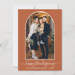 Calligraphy Erntedank Foto Feiertagskarte