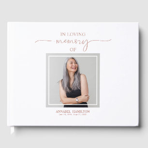 Calligraphy Foto Memorial Erinnerung Gästebuch