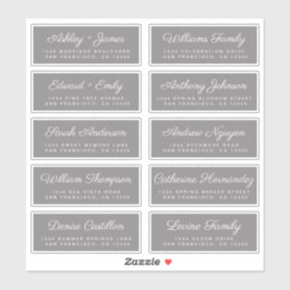 Calligraphy Guest Address Labels ORDER 6" oder 8"!
