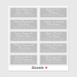Calligraphy Guest Address Labels ORDER 6" oder 8"!