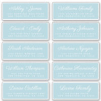 Calligraphy Guest Address Labels ORDER 6" oder 8"!