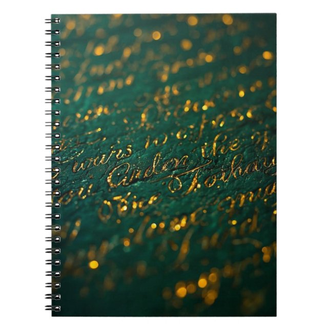 Calligraphy of the Unknown Notizblock (Vorderseite)