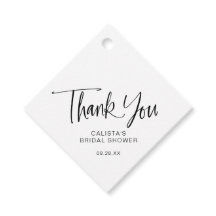 Calligraphy Script Brautparty Vielen Dank