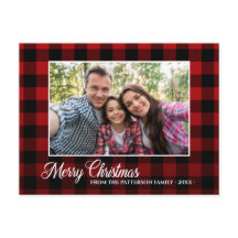 Calligraphy Script Foto Karierte Weihnachten