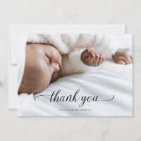 Calligraphy Your Foto New Baby Shooter Vielen Dank