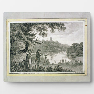 Calling Card of Humphrey Repton, eingraviert von T Fotoplatte