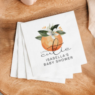 CALLIOPE Kleine Süsse Clementine Babydusche Serviette