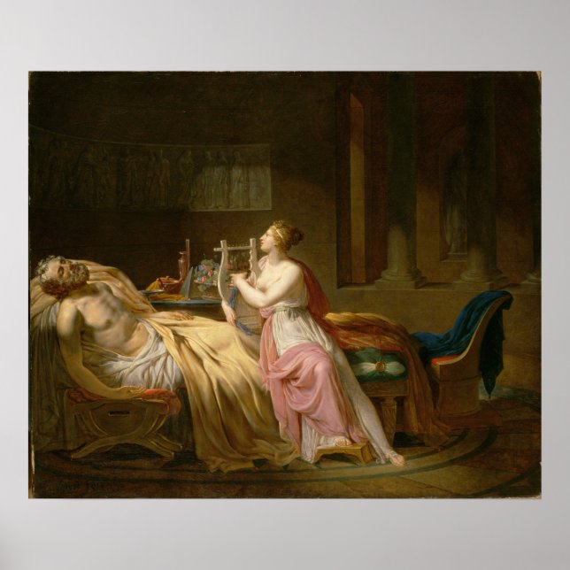 Calliope Mourn vom Kreis David Poster (Vorne)