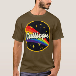 Calliope Rainbow in Space Vintag Style T-Shirt