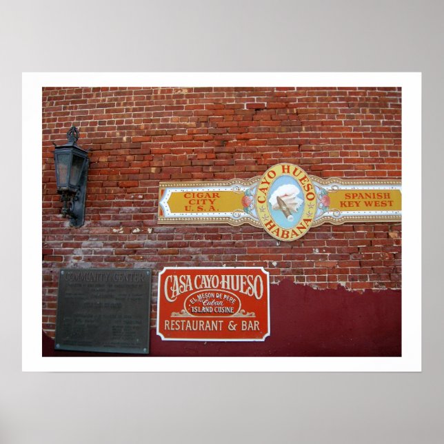 Callo Hueso Sign Poster (Vorne)