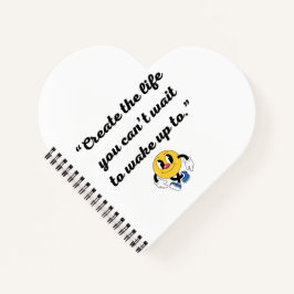 Calm Abstrakt Spiral Notebook Notizbuch