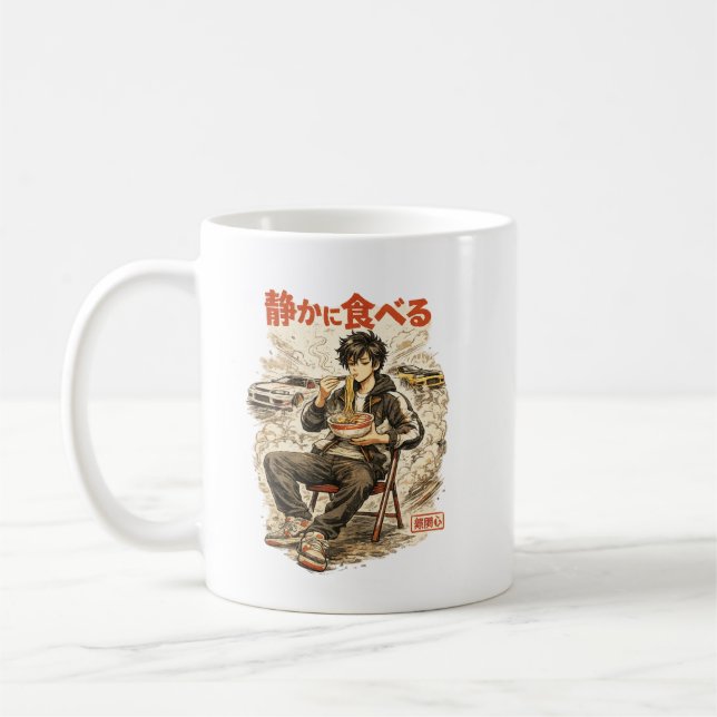 Calm Amid the Chaos – 静かに食べる Kaffeetasse (Links)