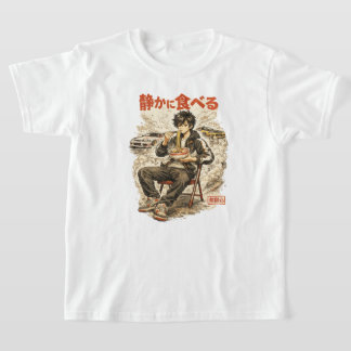 Calm Amid the Chaos – 静かに食べる T-Shirt