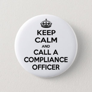 Calm behalten und einen Compliance-Beauftragten an Button