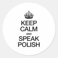 CALM behalten UND POLNISCH SPRECHEN