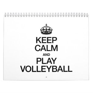 CALM behalten UND VOLLEYBALL SPIELEN Kalender