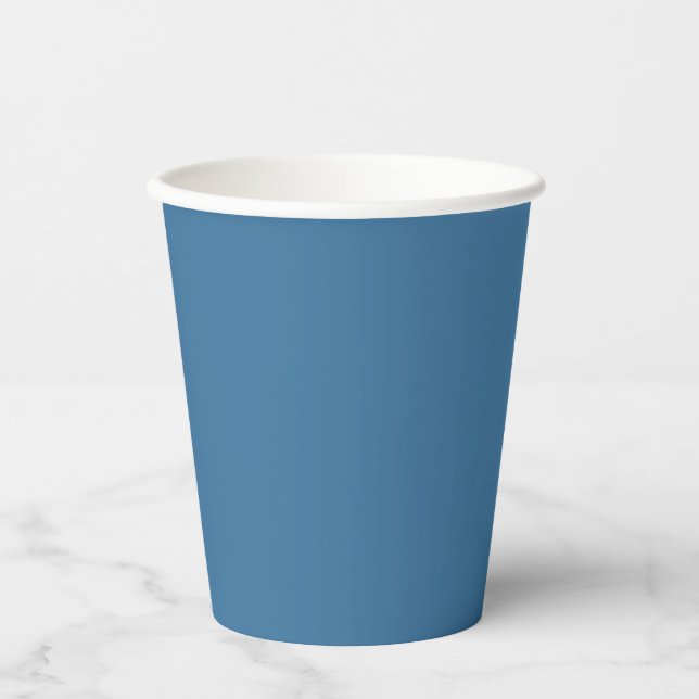 Calm Blue Pappbecher (Vorderseite)