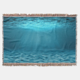 Calm Blue Underwater Ocean Scene Decke