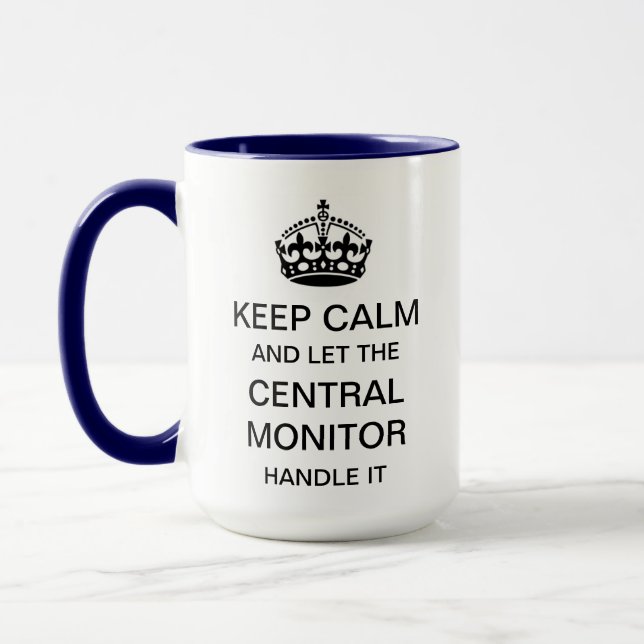 Calm Central Monitor behalten Tasse (Links)