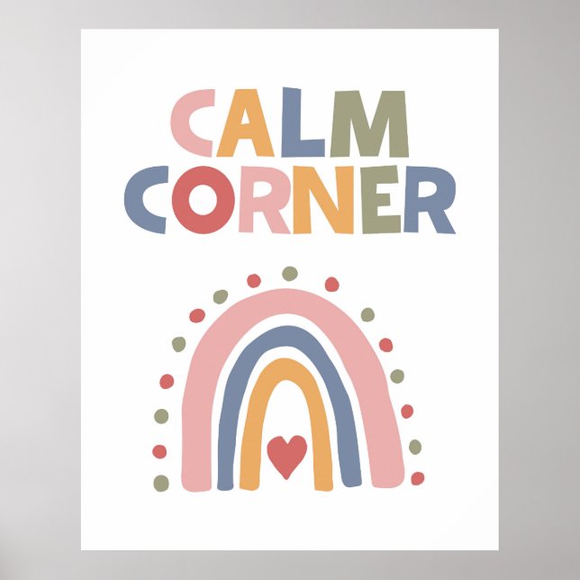 Calm Corner Poster (Vorne)