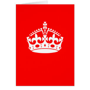 CALM CROWN Symbol auf Feuer rot behalten Anpassen