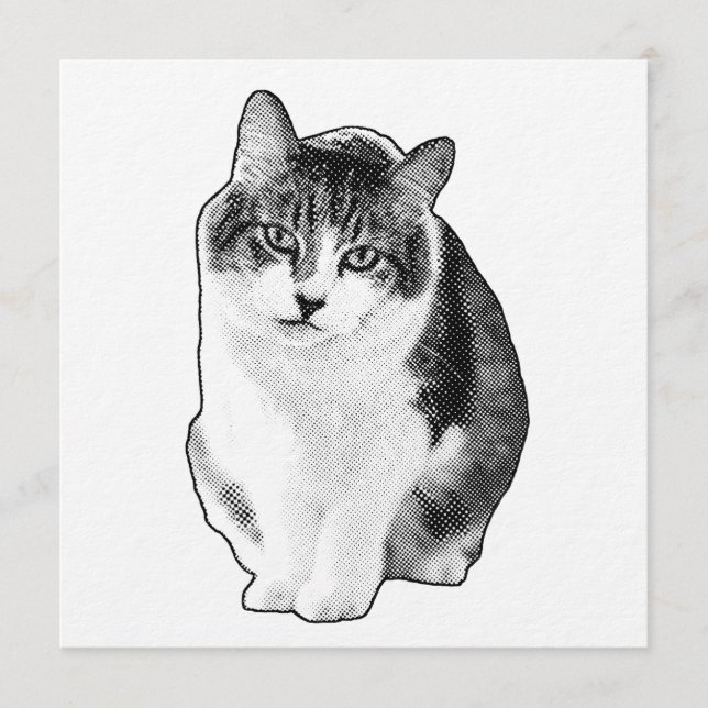 Calm Dot Invite Einladung (Vorderseite)