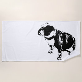 Calm Finds a Seat Strandtuch