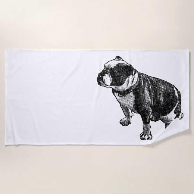 Calm Finds Its Spot Strandtuch (Vorderseite)