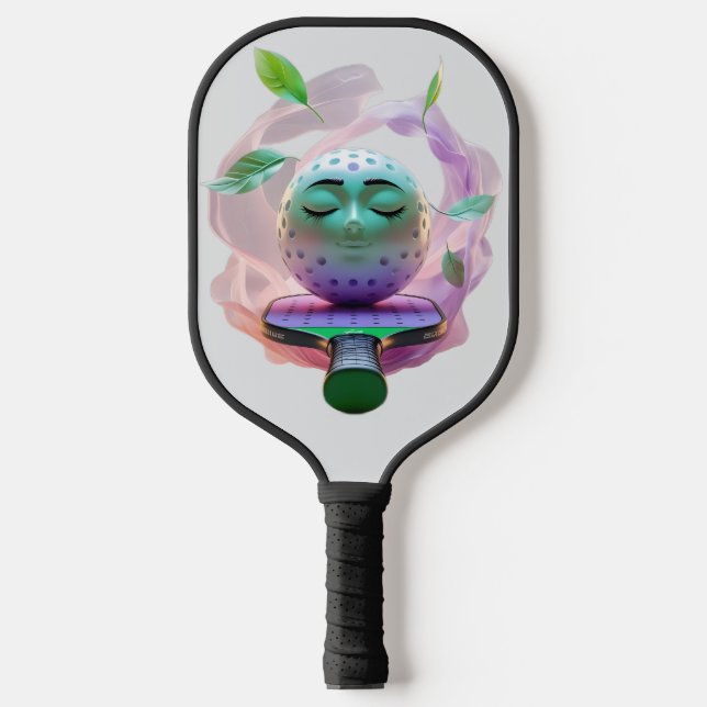 Calm Focus Pickleball 🎐 Schläger (Vorderseite)