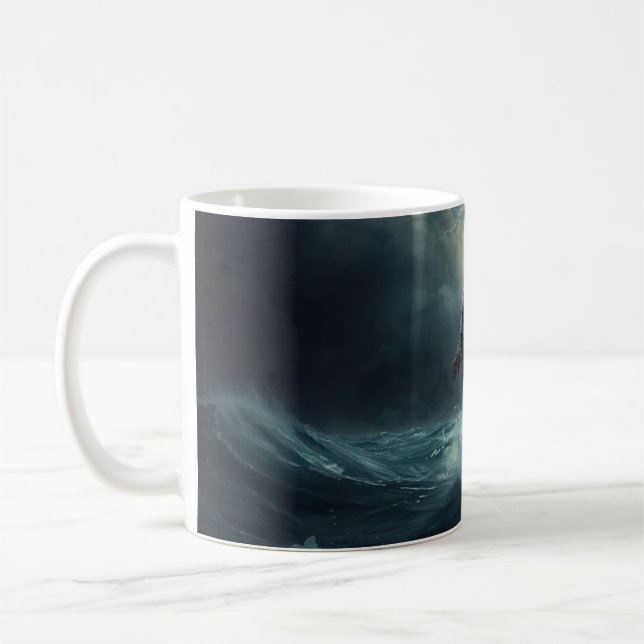  “Calm in the Storm – Faith Mug” Kaffeetasse (Links)