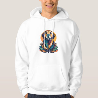 Calm Mind Hunde-Hoodie - Friedlicher Geist Mindful Hoodie