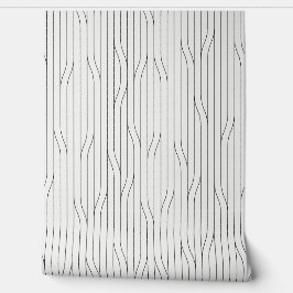 Calm Minimal Abstrakt Lines Grau Tapete